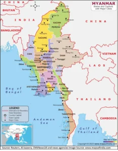 Rebels gain ground in Myanmar