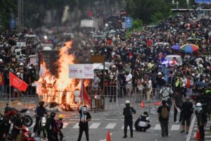 Protestors and Police Authorities Clash During Anti-Government Protests