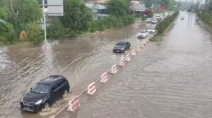 Heavy Rains Trigger Flooding in Parts of China