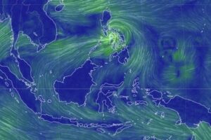 Tropical Storm Opong Approaches Philippines on 26 September