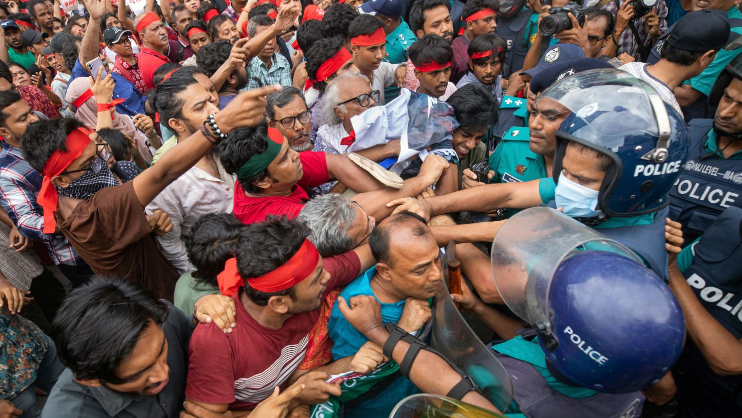 Safeguarding Banking Operations During Dhaka Protests (2024)