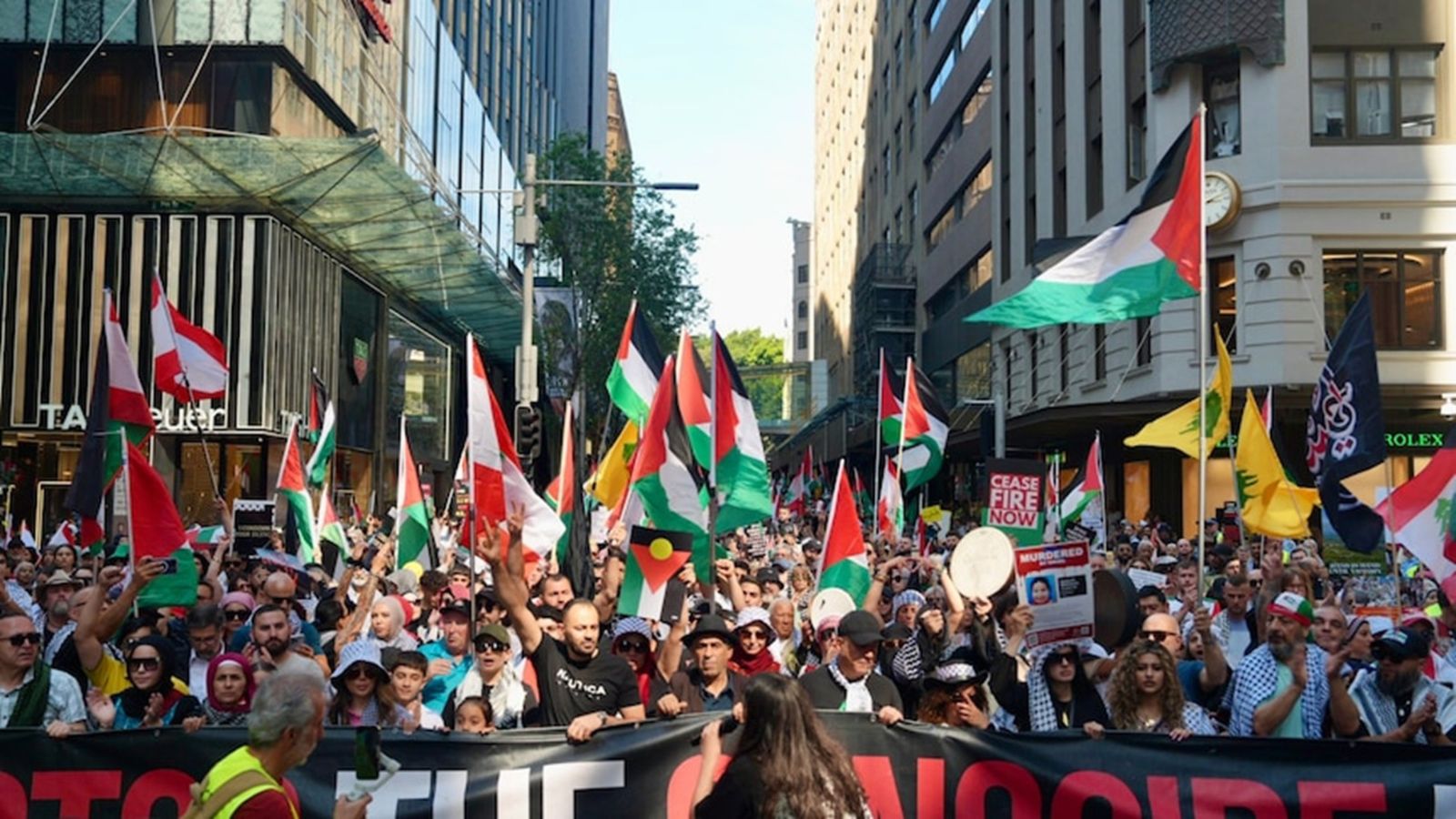 Pro-Palestine Protests Sweep Across Italy on 08 October