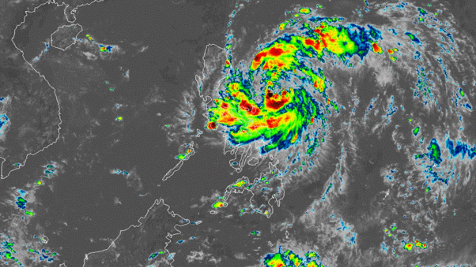 Severe Tropical Storm Paolo