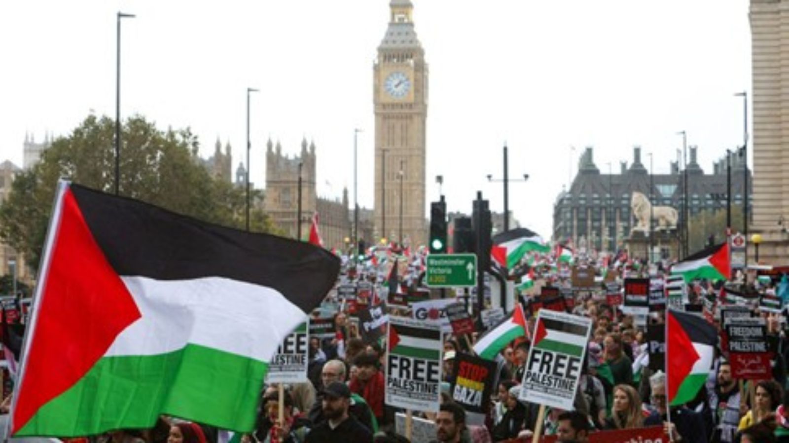 Pro-Palestinian Protest Scheduled in Central London on 11 October