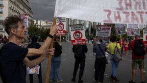 Public Transport Strike in Athens on 14 October