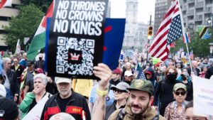 ‘No Kings’ Protest in Chicago on 18 October