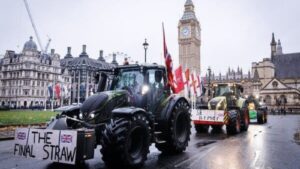 London Farmers Protest