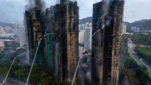 At least 55 Dead in Hong Kong’s Housing Complex Fire Incident