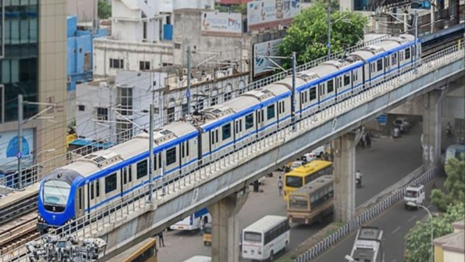 Chennai Metro Central–Airport Service Disruption