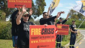 Firefighter Strike in New Zealand