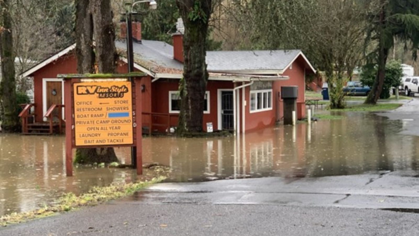 Oregon flooding risk