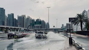 Rainfall and Strong Winds Across the United Arab Emirates