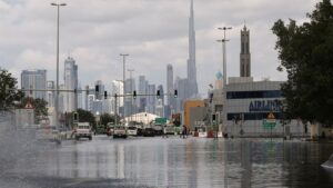 Rainfall and Strong Winds Across the UAE