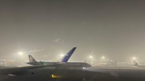 Poor Visibility and Flight Disruptions at Delhi Airport