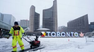 Greater Toronto Area Snowfall