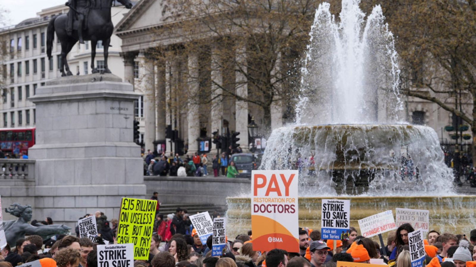 Expansion of Education and Healthcare Strike Action in the United Kingdom