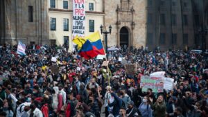 Bogotá Coordinated Labour Demonstrations