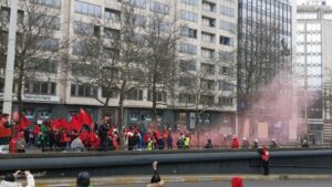 National Strike Disruptions in Belgium on 12 March