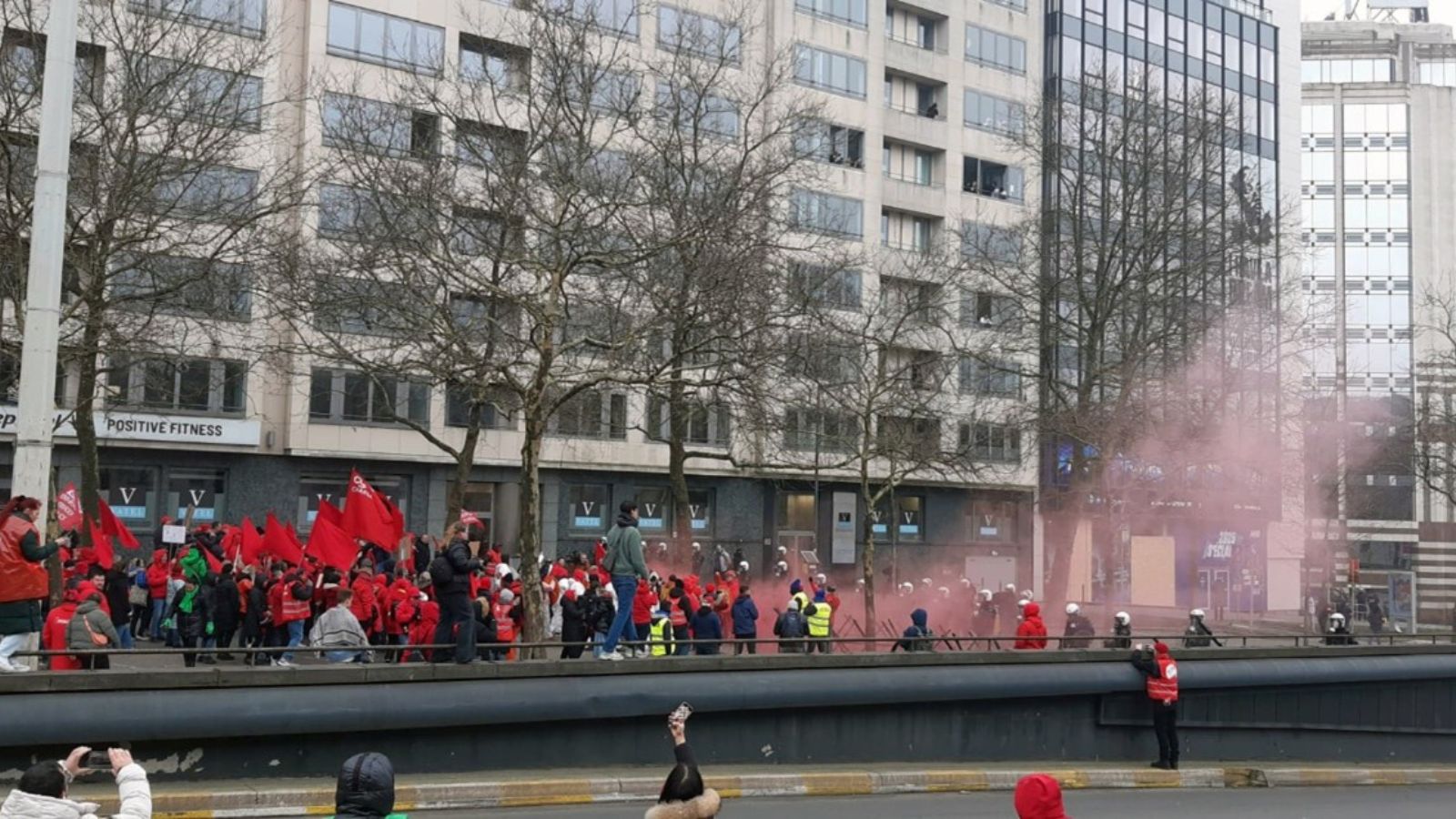 National Strike Disruptions in Belgium on 12 March