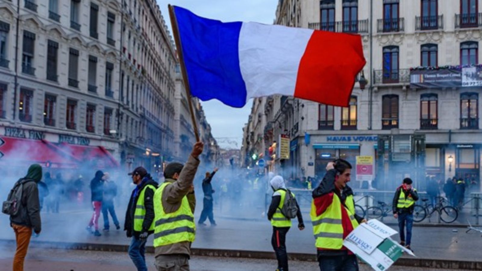 Trade Union Demonstration in Lyon
