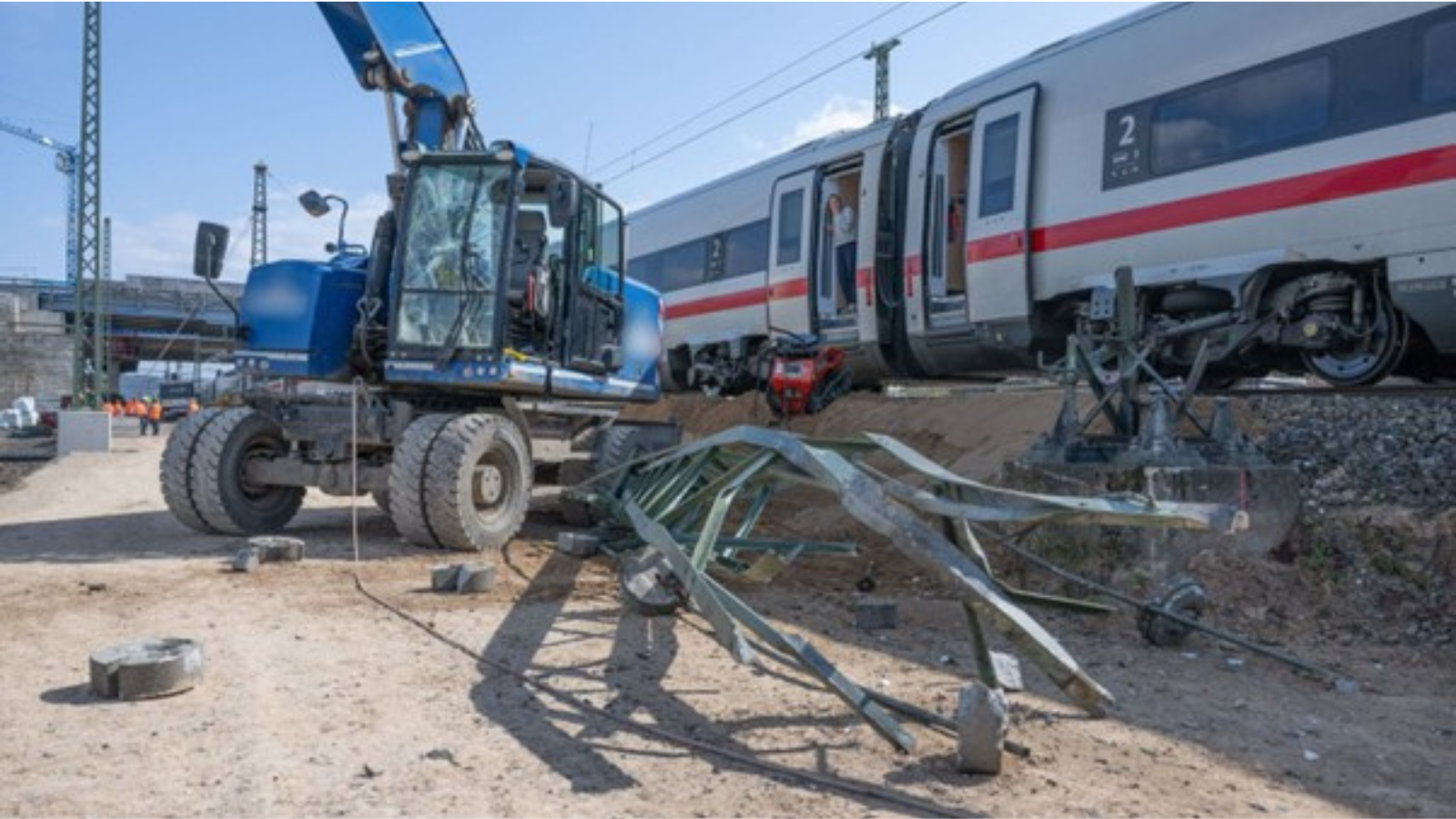 Frankfurt–Fulda Rail Corridor ICE Train Collision