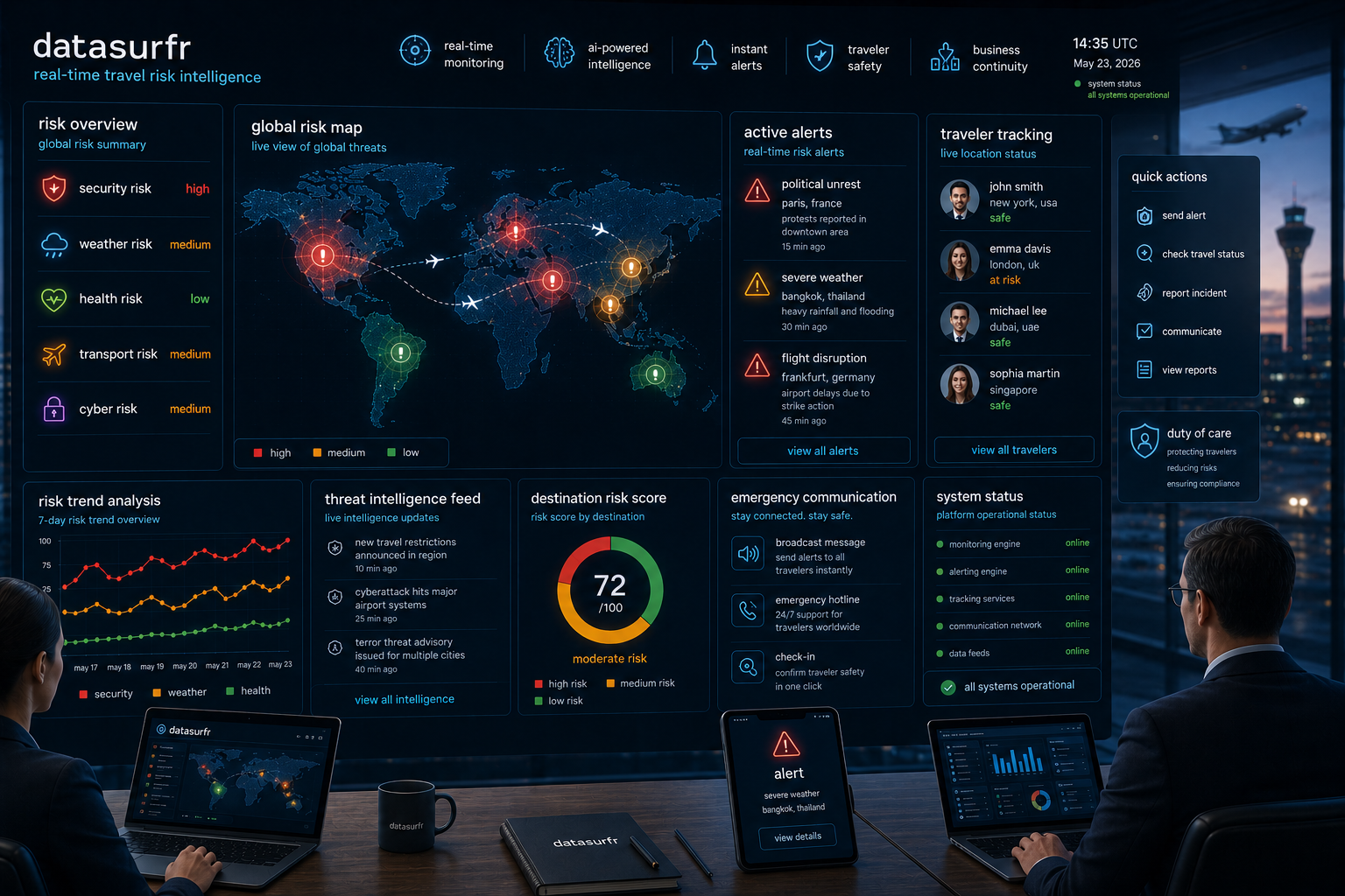 How Enterprises Monitor Travel Risks During Global Disruptions and Emergencies