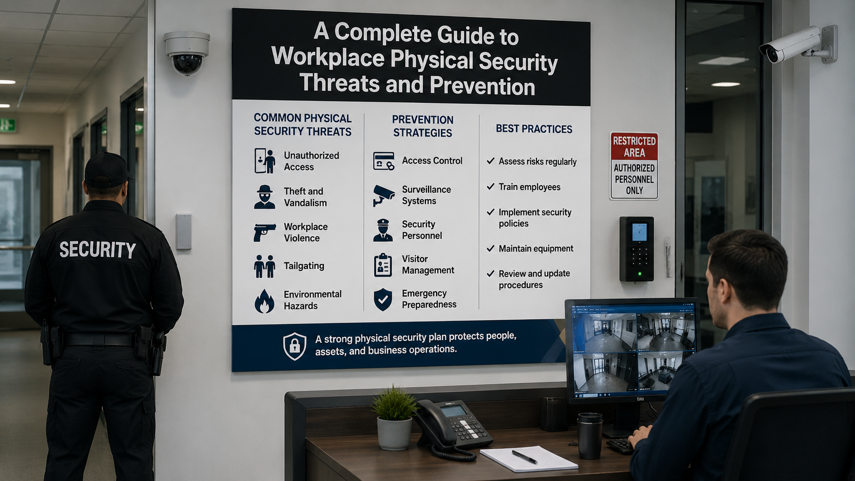 A Complete Guide to Workplace Physical Security Threats and Prevention