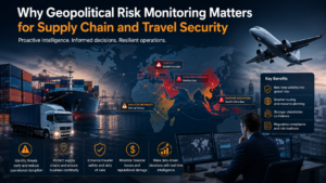 Why Geopolitical Risk Monitoring Matters for Supply Chain and Travel Security