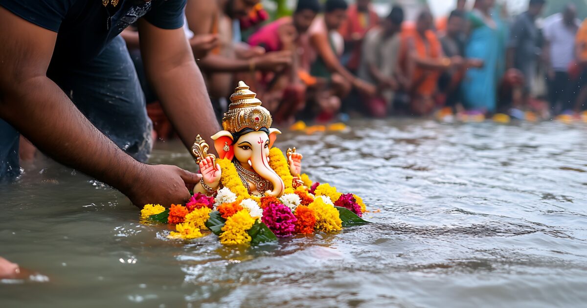 Ganesh visarjan