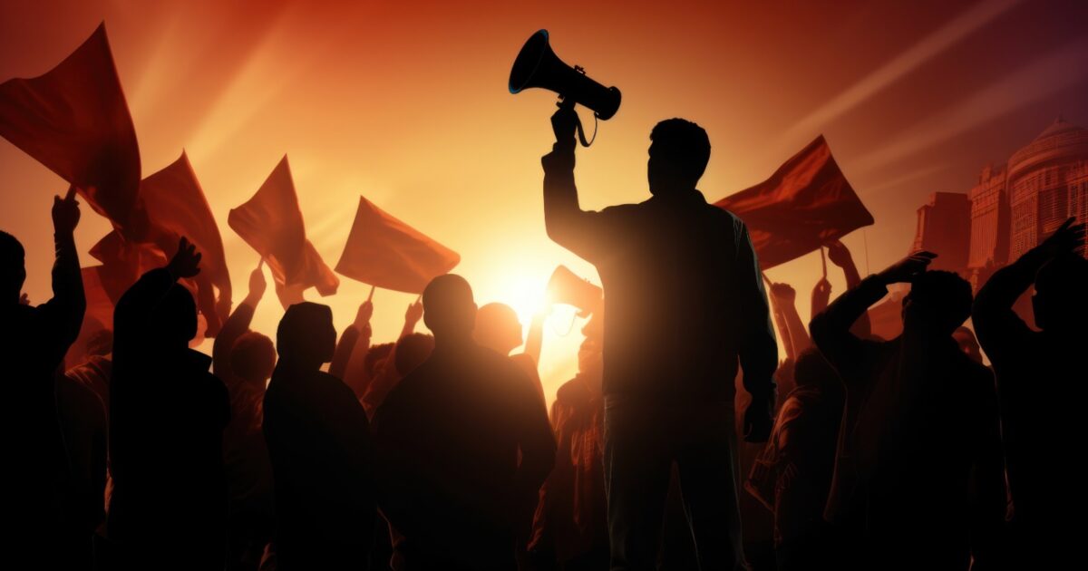 Anti SIR Protest